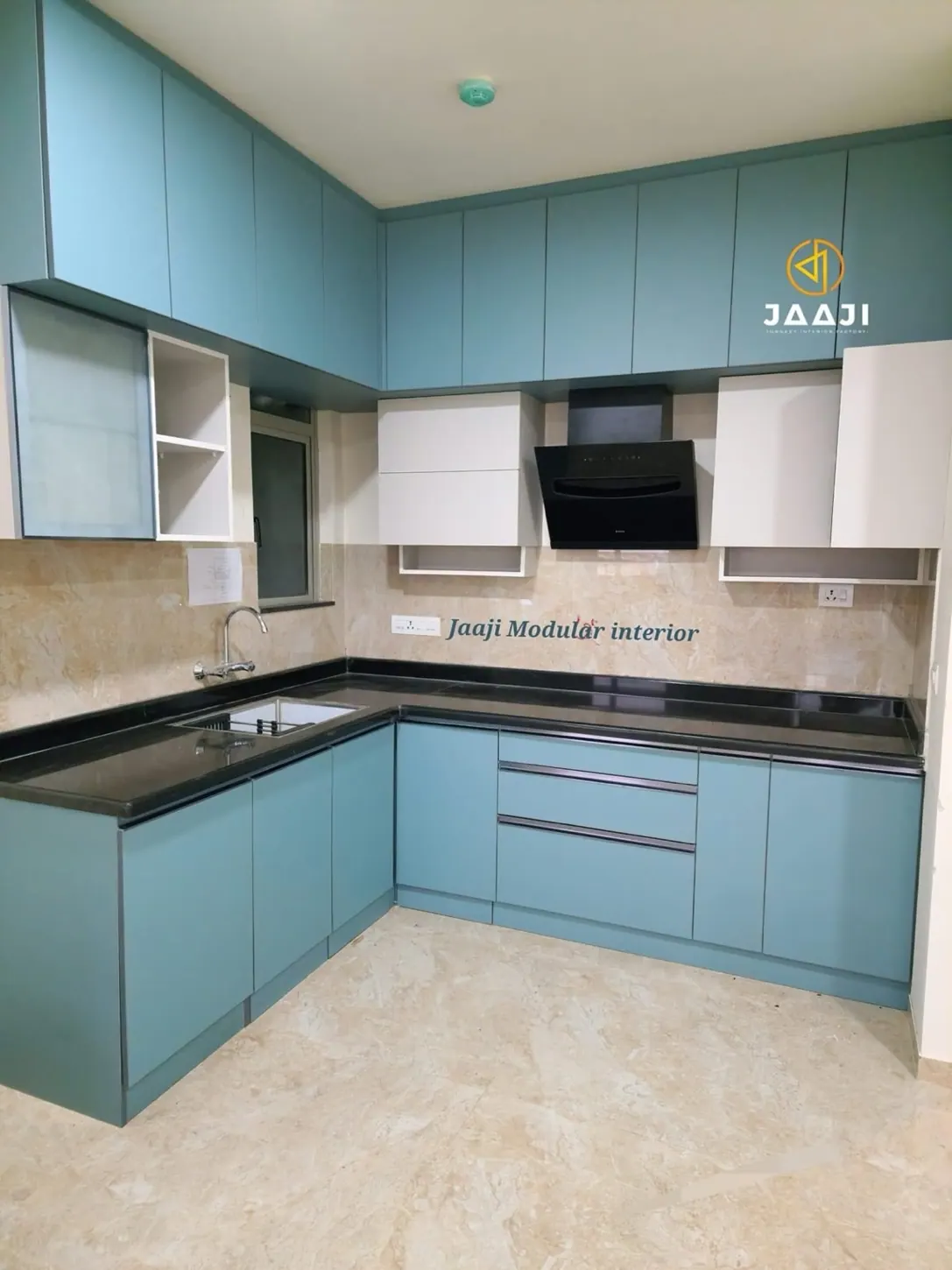 Aqua Modular Kitchen
