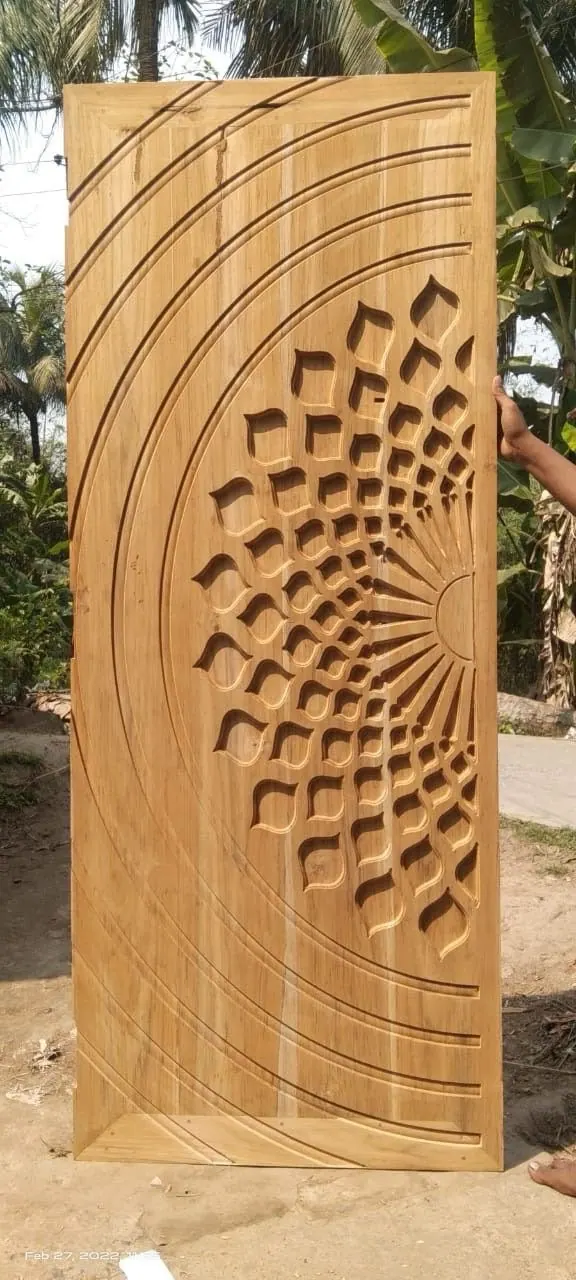 Artistic Carved Door