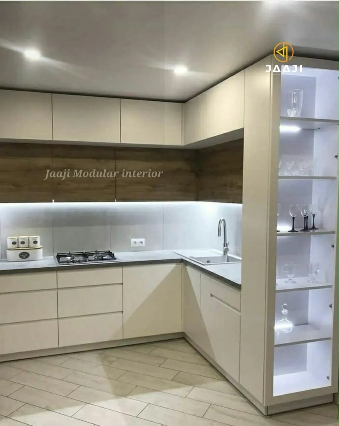 Minimal White Kitchen